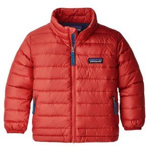 Patagonia Baby Down Red Sweater Jacket 3-6M